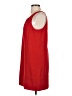 Oleg Cassini 100% Polyester Solid Red Casual Dress Size 2 - photo 5