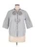 Assorted Brands 100% Polyester Silver 3/4 Sleeve Blouse Size XL - photo 1