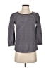 J.Crew Gray 3/4 Sleeve Blouse Size 0 - photo 1