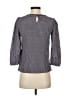 J.Crew Gray 3/4 Sleeve Blouse Size 0 - photo 2