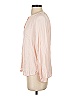 J.Crew 100% Viscose Color Block Pink 3/4 Sleeve Blouse Size XS - photo 5