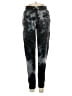 REVAMPED Tie-dye Black Blue Casual Pants Size XXS - photo 1