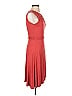 Max Studio Solid Red Cocktail Dress Size XS - photo 4