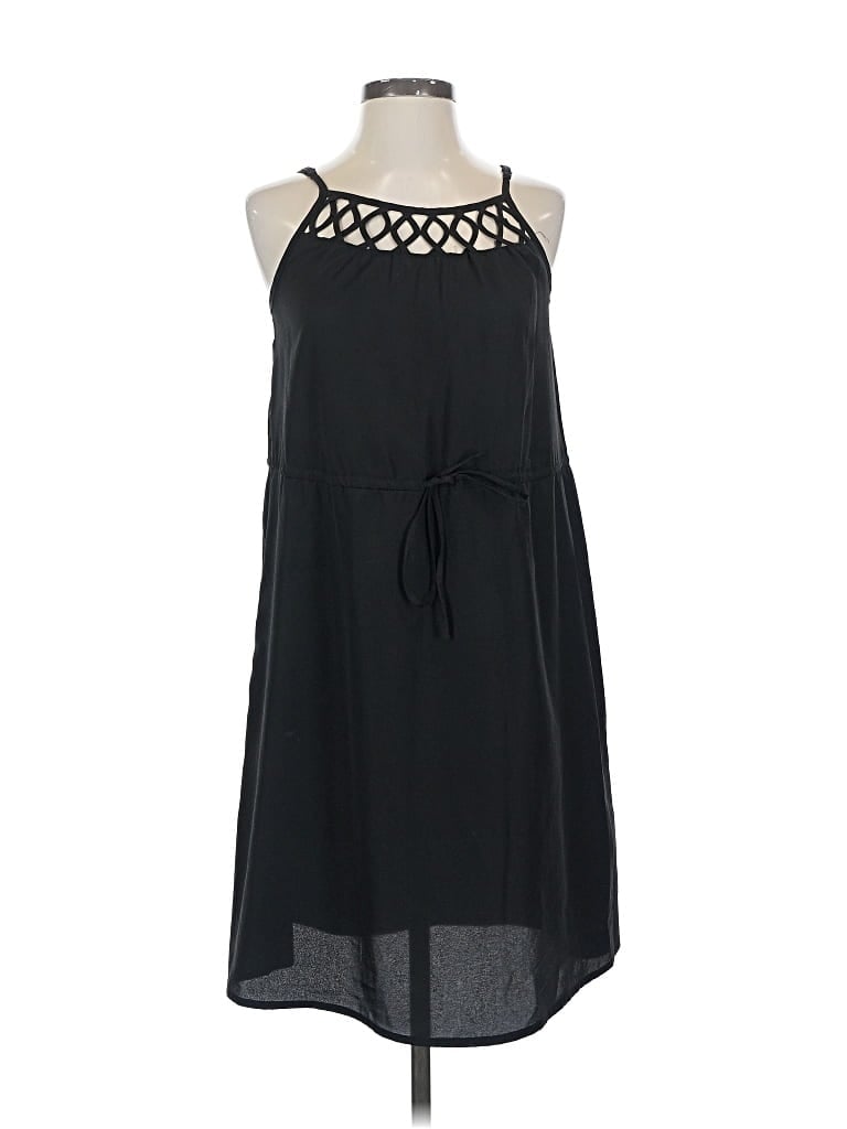 Pre-owned Mossimo Casual Dress In Black