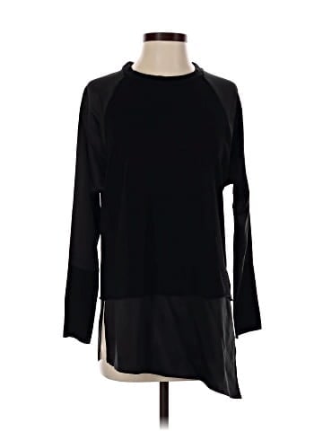 Zara W&B Collection Long Sleeve Top (view 1)