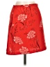 Wilfred 100% Polyester Print Red Casual Skirt Size 2 - photo 1
