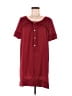 Cooperative Burgundy Short Sleeve Blouse Size M - photo 1