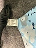 Unbranded Print Blue Long Sleeve Blouse Size L - photo 8
