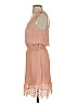 Express 100% Polyester Solid Tan Casual Dress Size XS - photo 5