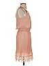 Express 100% Polyester Solid Tan Casual Dress Size XS - photo 4