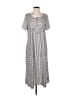 Unbranded Checkered-gingham Gray Casual Dress Size S - photo 1