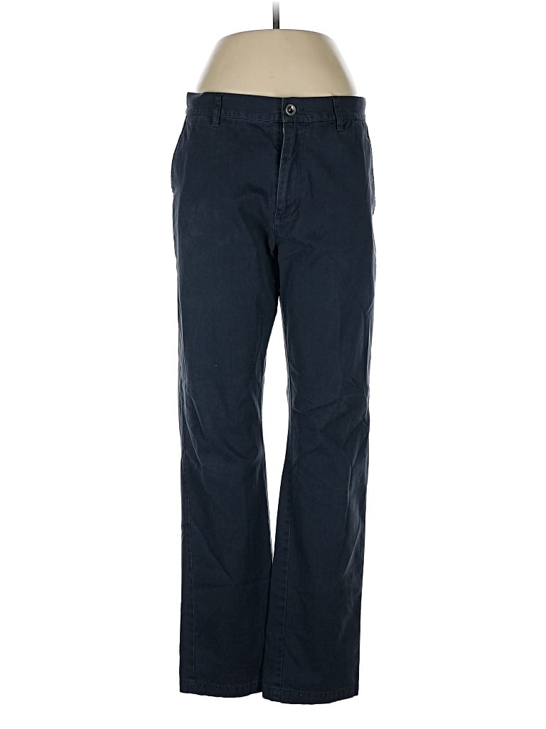 Pre-owned Rvca Casual Pants In Blue