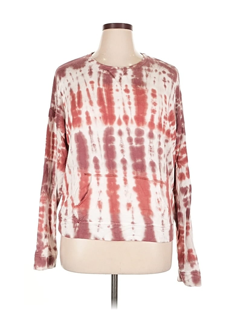 Pre-owned 78 & Sunny Pullover Sweater In Red