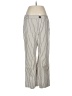 CAbi Stripes Ivory Casual Pants Size 6 - photo 1
