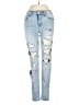 American Eagle Outfitters Hearts Blue Jeans Size 00 REGULAR - photo 1