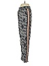 Hei Hei 100% Rayon Paisley Gray Blue Track Pants Size XS - photo 5