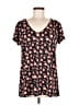 Cool Melon Black Short Sleeve Top Size M - photo 1