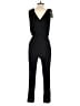 Cupcakes & Cashmere Solid Black Jumpsuit Size S - photo 2