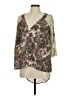 Gimmicks 100% Polyester Green 3/4 Sleeve Blouse Size M - photo 1