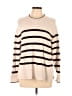 A New Day Stripes Ivory Pullover Sweater Size L - photo 1
