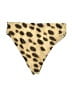 WeWoreWhat Animal Print Gold Swimsuit Bottoms Size XL - photo 2