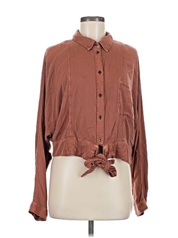 Pilcro Long Sleeve Blouse (view 1)