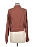 Pilcro 100% Viscose Brown Long Sleeve Blouse Size M - photo 2
