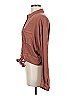 Pilcro 100% Viscose Brown Long Sleeve Blouse Size M - photo 5