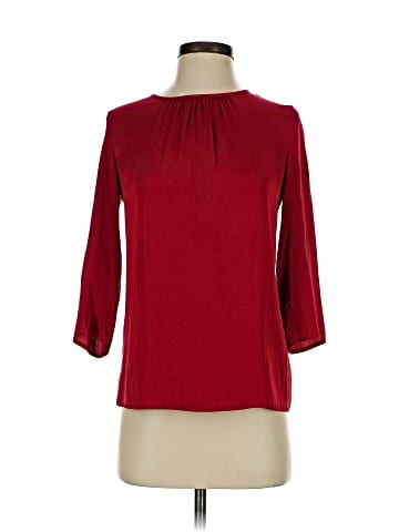 Trina Turk 3/4 Sleeve Silk Top (view 1)
