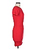 Unbranded Solid Red Casual Dress Size 8 - photo 4