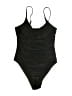 Unbranded Solid Black One Piece Swimsuit Size M - photo 1