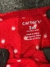 Carter's 100% Polyester Red Long Sleeve Onesie 0-3 MO / 3 MO - photo 3