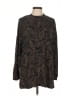 BonWorth Paisley Black Long Sleeve Blouse Size L - photo 1