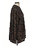 BonWorth Paisley Black Long Sleeve Blouse Size L - photo 4