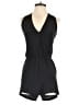 Rory Beca 100% Silk Solid Black Romper Size XS - photo 1