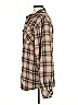 Pawaka 100% Cotton Plaid Brown Jacket Size M - photo 5