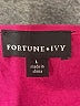 Fortune + Ivy 100% Polyester Pink Sleeveless Blouse Size L - photo 7