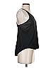 Nike 100% Polyester Black Active Tank Size S - photo 4