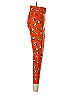 Carbon38 Print Orange Active Pants Size S - photo 4