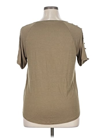 August Silk Short Sleeve T-Shirt (view 2)