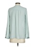 HD in Paris 100% Polyester Teal Long Sleeve Blouse Size 4 - photo 2