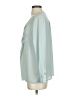 HD in Paris 100% Polyester Teal Long Sleeve Blouse Size 4 - photo 5