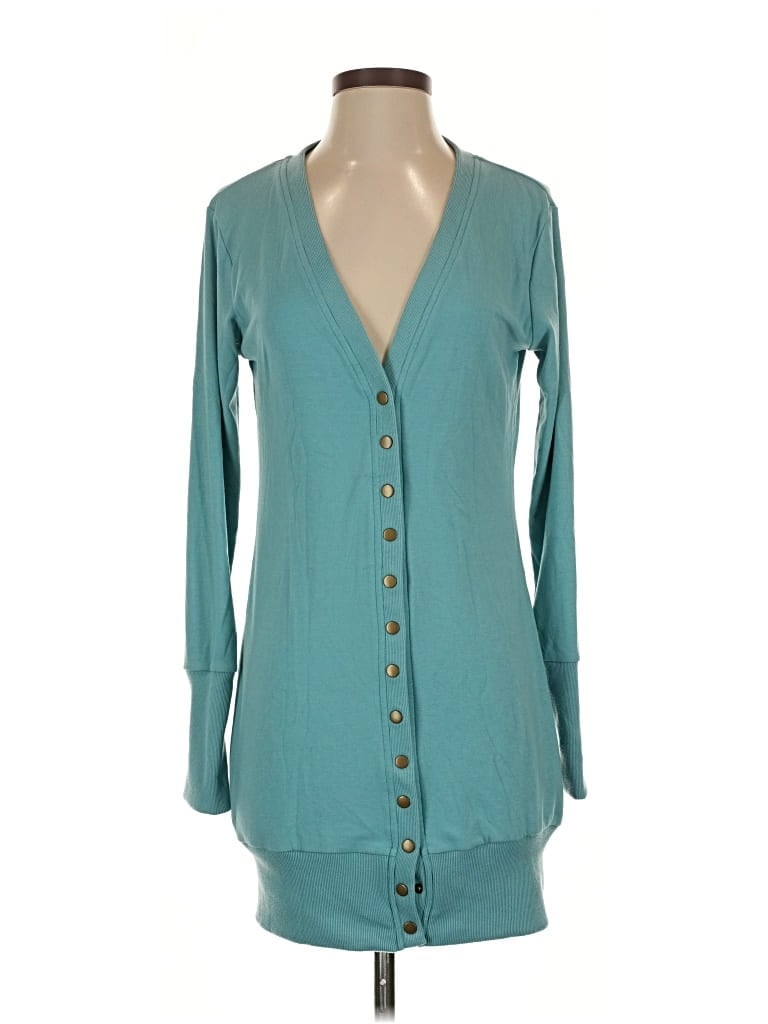 Pre-owned Merokeety Cardigan Sweater In Blue