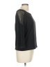 Storm & Marie 100% Polyester Black 3/4 Sleeve Top Size EU 38 / US 8 - photo 4