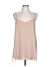 Torrid 100% Polyester Tan Sleeveless Blouse Size Lg Plus (0) - photo 1