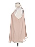Torrid 100% Polyester Tan Sleeveless Blouse Size Lg Plus (0) - photo 5