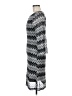 Sharagano Chevron-herringbone Gray Casual Dress Size 6 (estimated) - photo 5