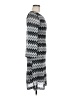Sharagano Chevron-herringbone Gray Casual Dress Size 6 (estimated) - photo 4