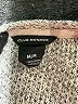 Club Monaco Metallic Silver Pullover Sweater Size M - photo 6