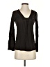 Joe's Jeans 100% Rayon Black Long Sleeve Top Size S - photo 1